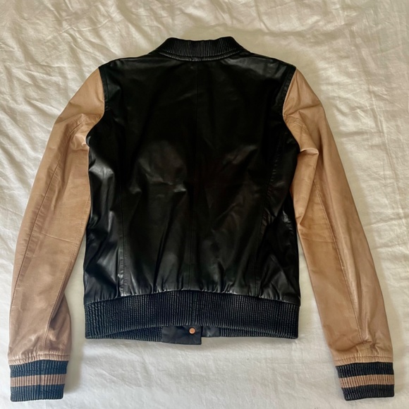Limited Edition - Paul Smith Leather Bomber Varsity Jacket Size 38 (small) - Picture 7 of 8